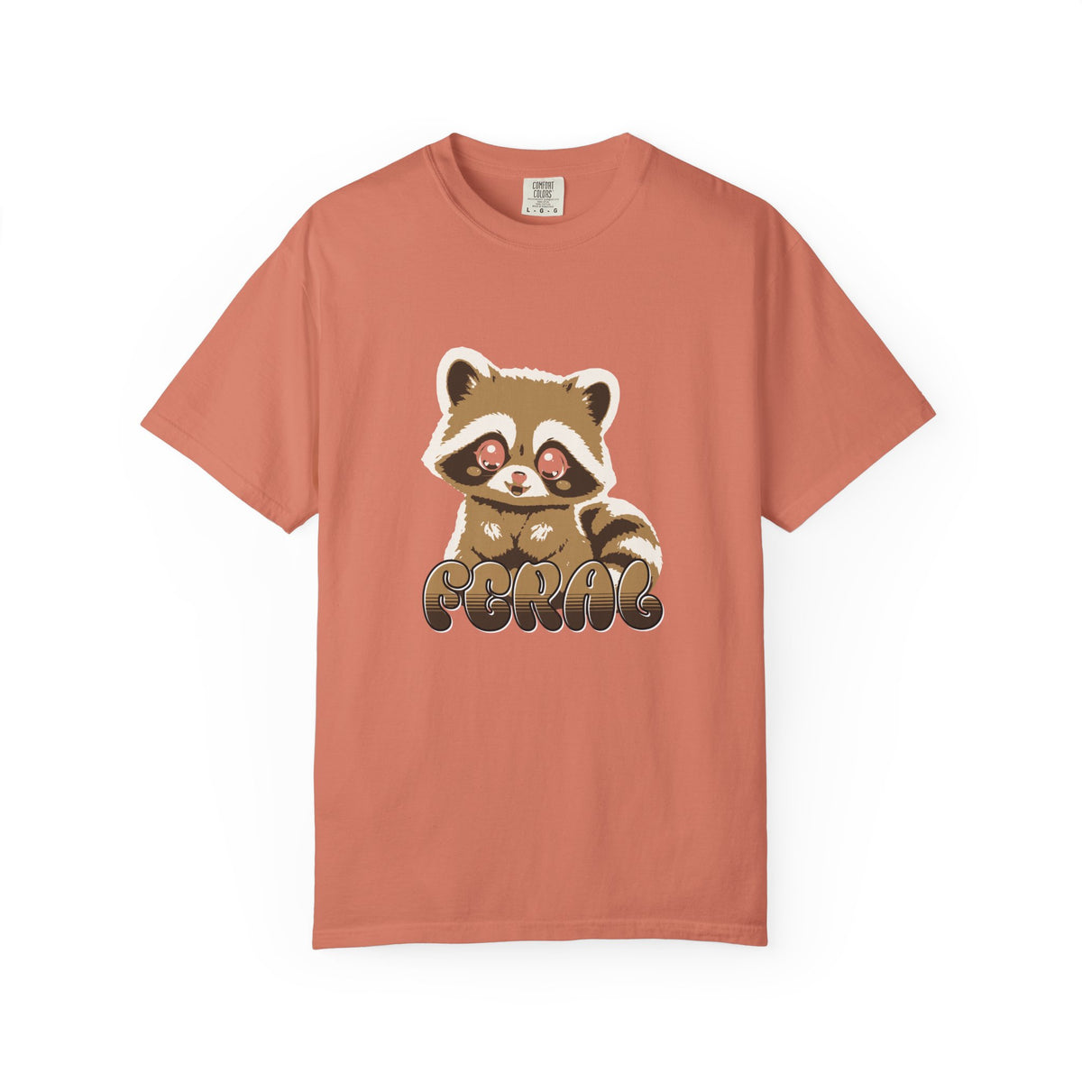 Feral Raccoon Shirt – Funny Chaotic Energy Tee