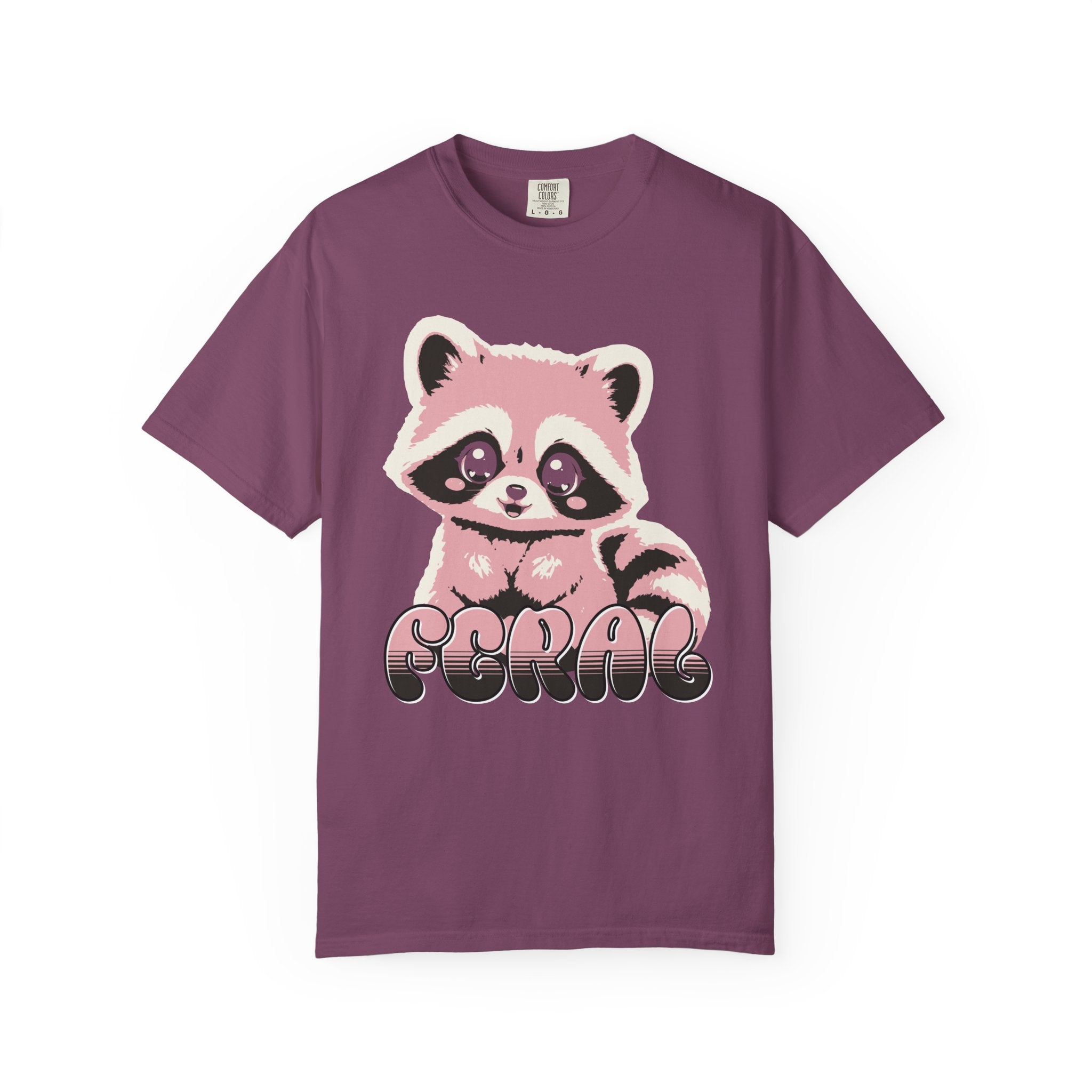 Feral Raccoon Shirt – Funny Chaotic Energy Tee