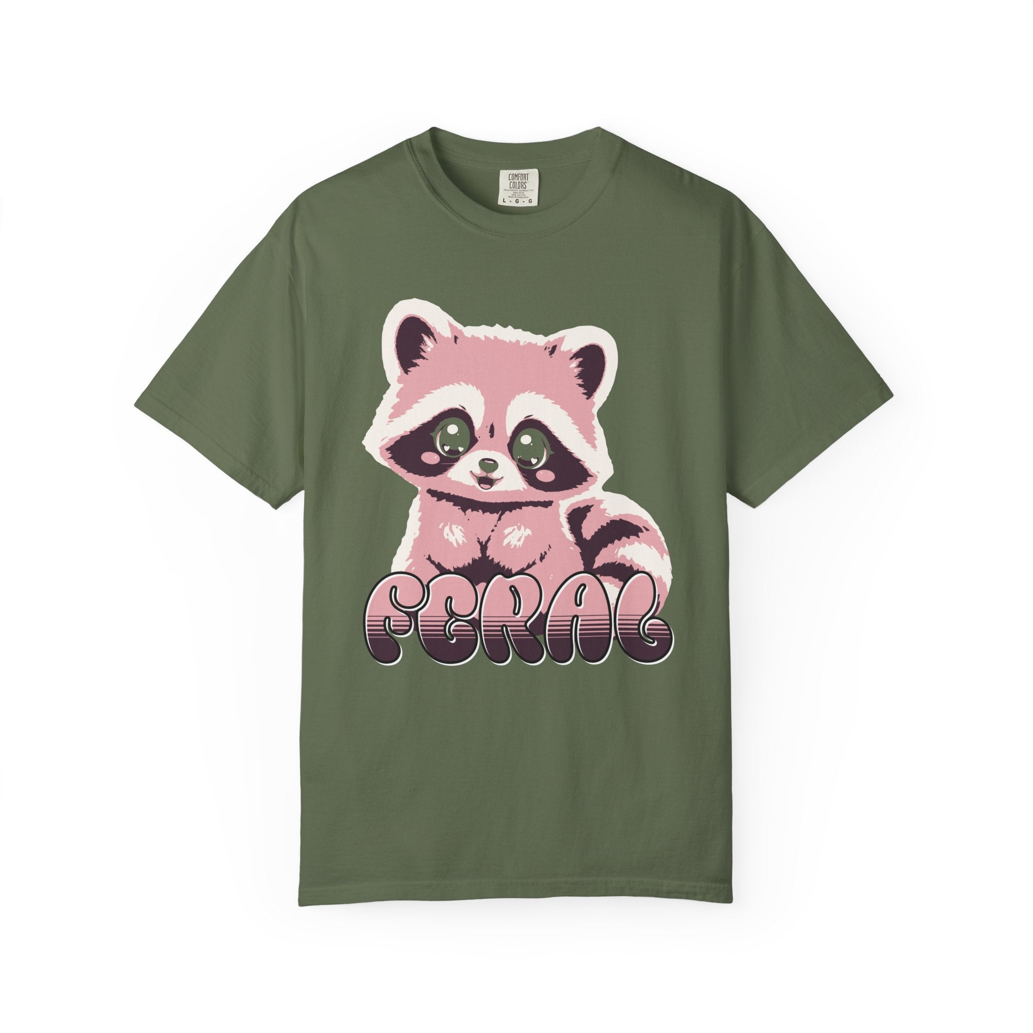 Feral Raccoon Shirt – Funny Chaotic Energy Tee