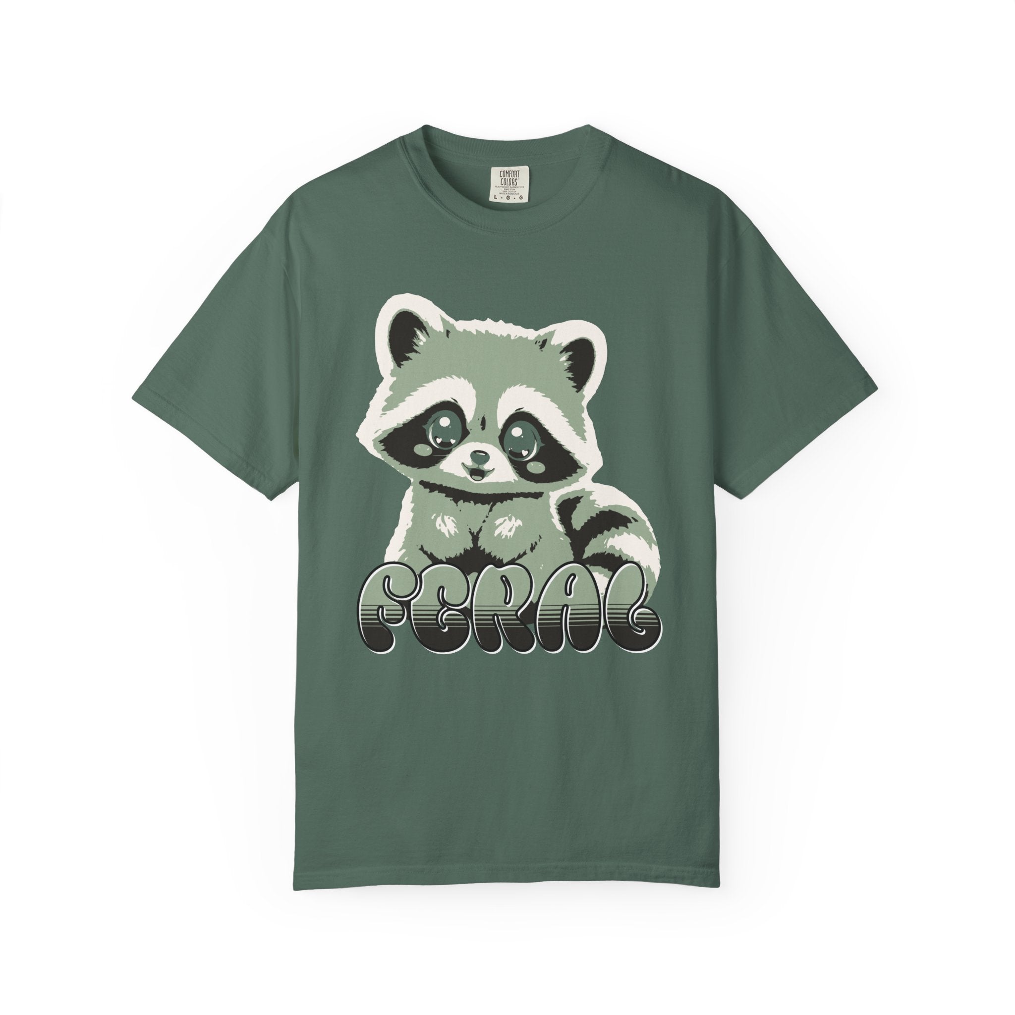 Feral Raccoon Shirt – Funny Chaotic Energy Tee