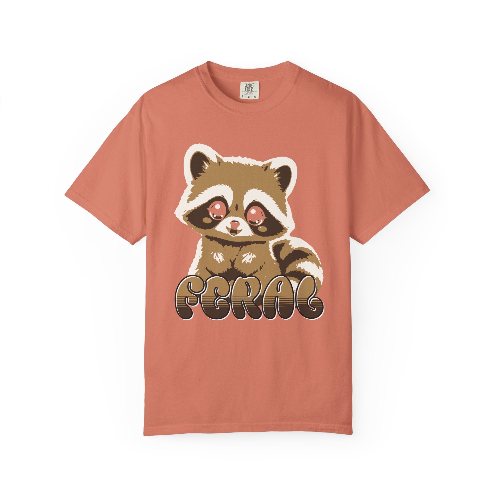 Feral Raccoon Shirt – Funny Chaotic Energy Tee