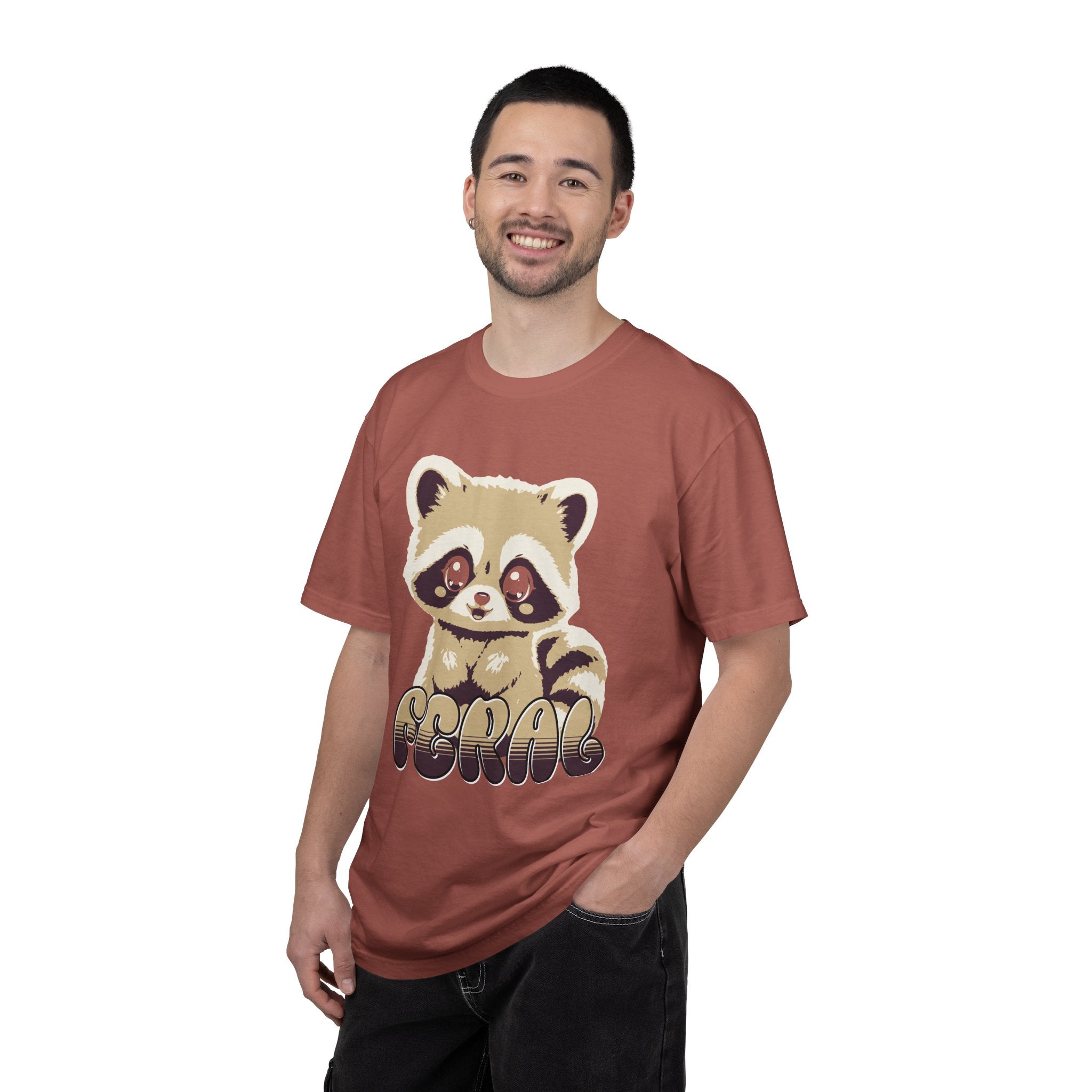 Feral Raccoon Shirt – Funny Chaotic Energy Tee