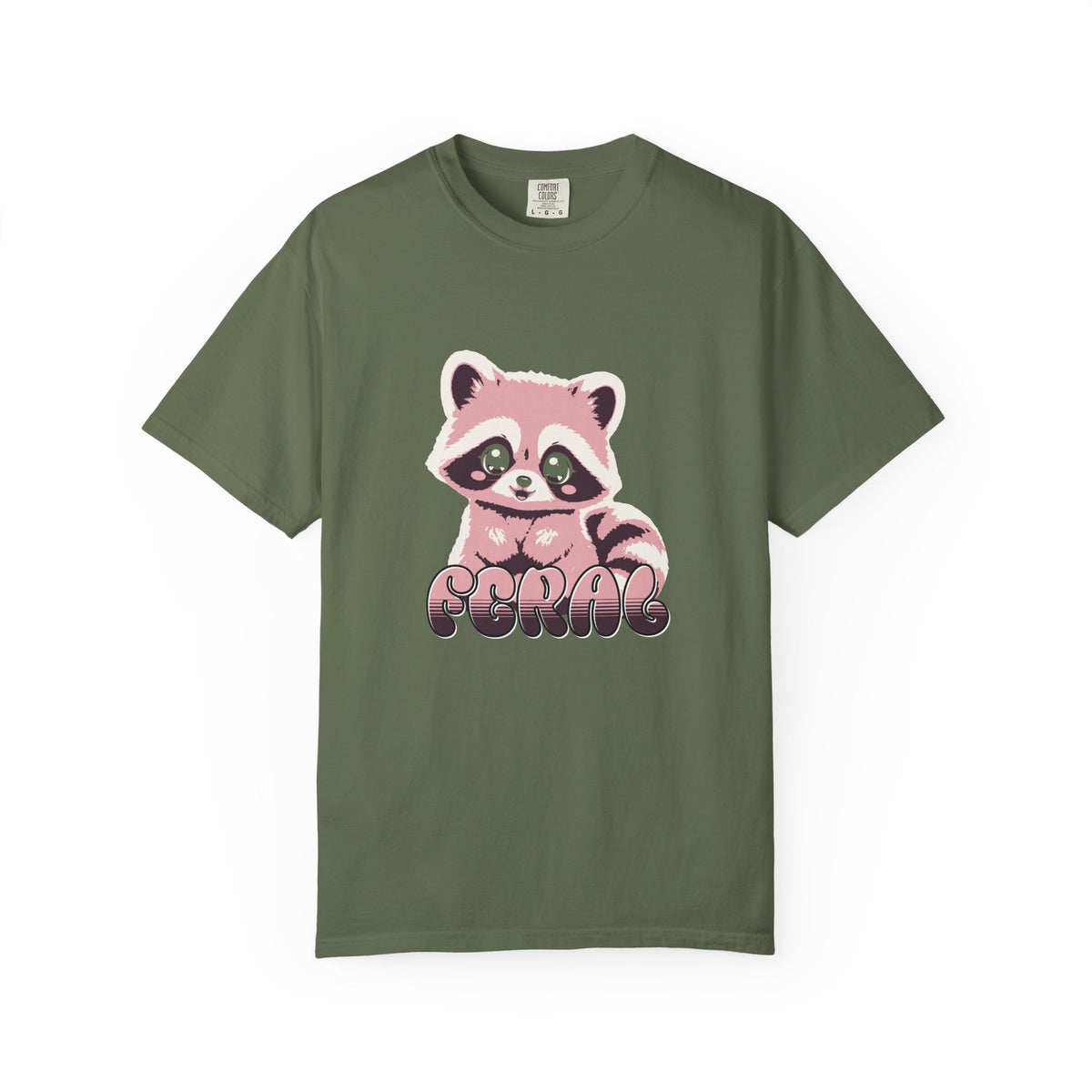 Feral Raccoon Shirt – Funny Chaotic Energy Tee