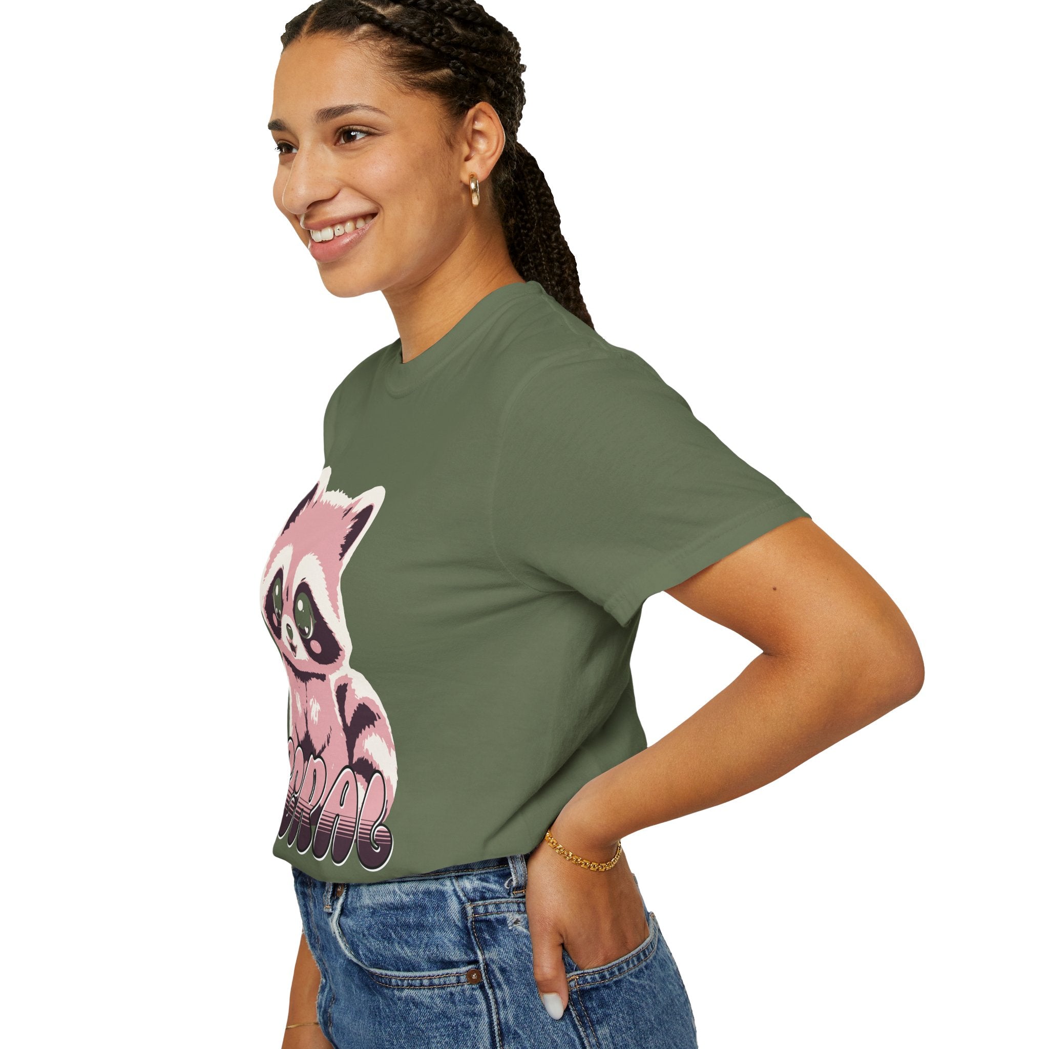 Feral Raccoon Shirt – Funny Chaotic Energy Tee