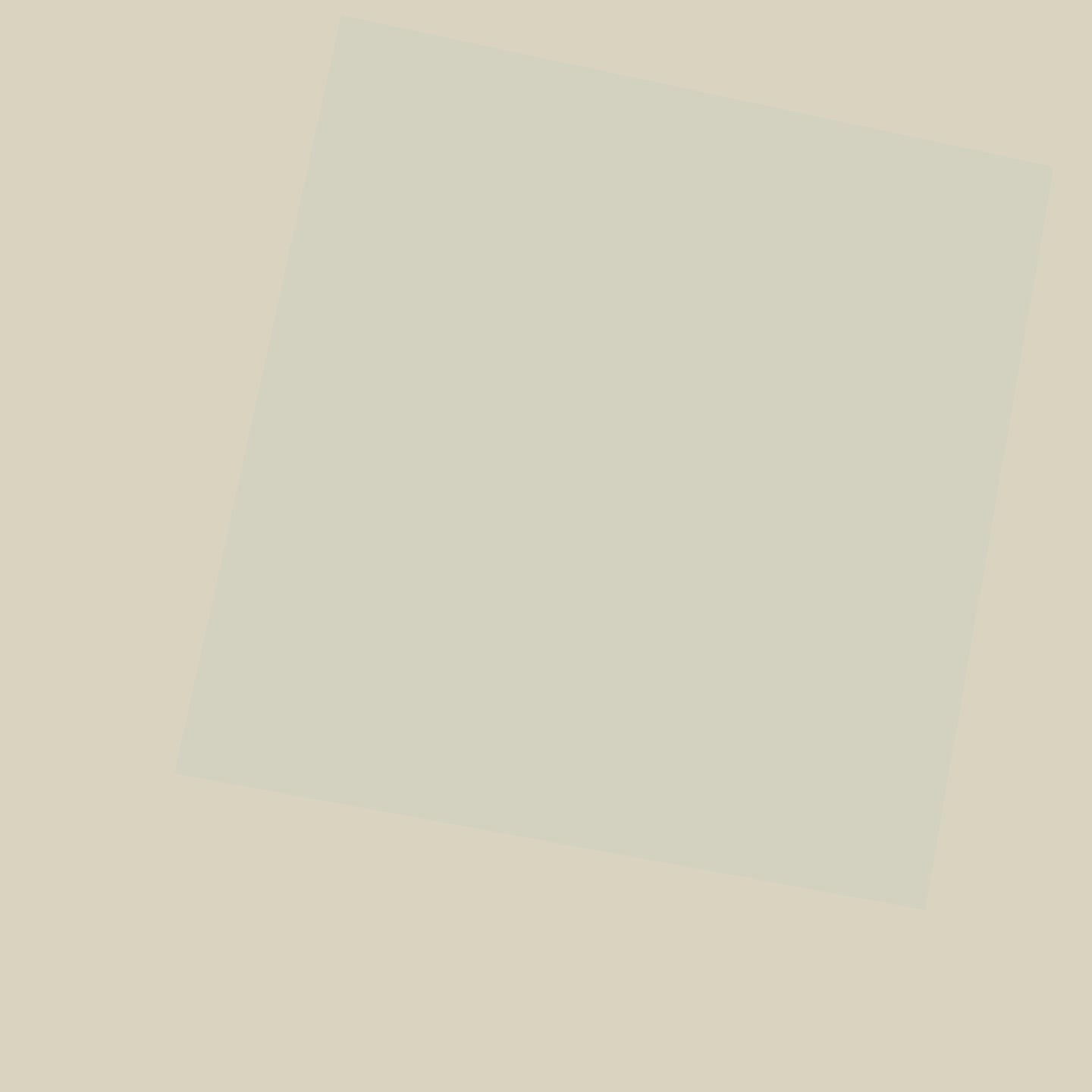 Suprematist Composition: White on White (1918) on a white mug